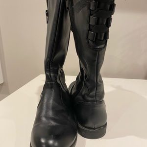 Little girl high boots